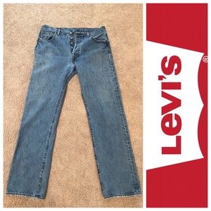 Vintage 1993 Levi’s Button Fly 501 Blue Jeans